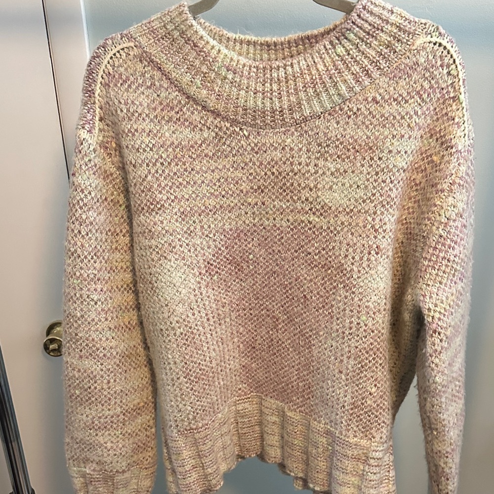 Free People Cotton Candy Pullover Sweater